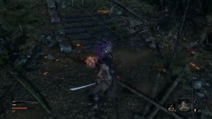 Sekiro Mini Boss Purple Ninja Пурпурный Ниндзя Секретный босс