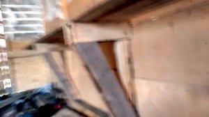 Делаем верстак и полки в гараже.