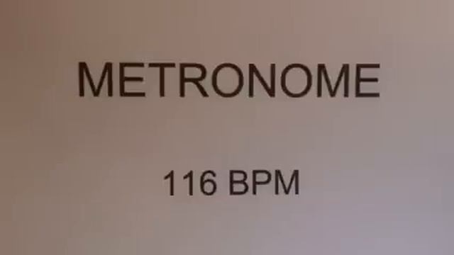 METRONOME 116 BPM смотреть онлайн