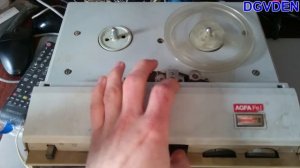 Портативный катушечный магнитофон Романтик 3 - Первое включение