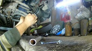 Замена переднего рычага Fiat Punto