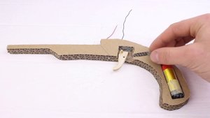 How To Make Musket That Shoots | Cardboard Gun