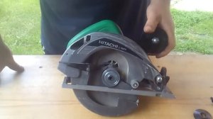 Обзор ручной циркулярной пилы Hitachi C7MFA Hand saw circular saw C7MFA Hitachi