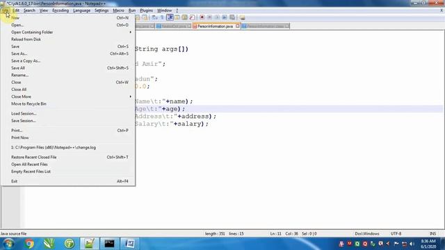 Java Introduction   Part 2  Variable value printing in Java programming