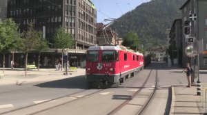 На поезде по городу... :) 4к_25fps