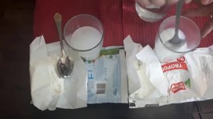 эксперимент с творогом на наличие пальмового масла