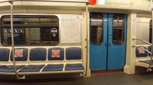 Калининский радиус метро. Поезд Ока. Перегон : Новокосино - Новогиреево.