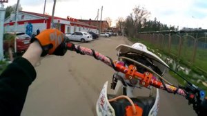 Hавал по городу на Kayo 125cc.