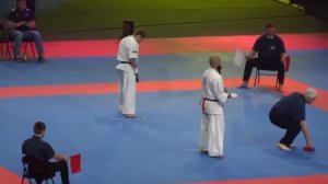 'Один из лучших боев', Алехандро Наварро   Андрей Черков Открытый Чемпионат Европы Киокушин Каратэ