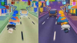 Talking Tom DEPUTY HANK Gold Run in Neon Las Vegas Walkthrough