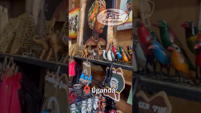 Uganda, souvenir shop