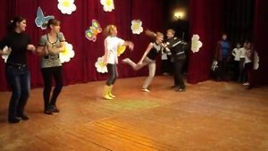 Шуточная сценка(Дискотека в деревне)(репетиция)