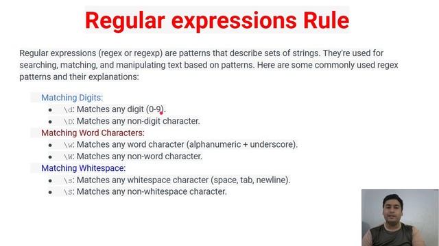 Regular expression in java