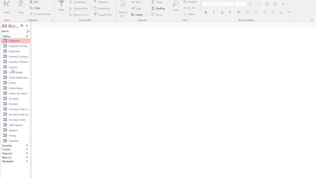 Access Objective 2.2 Practice Tasks