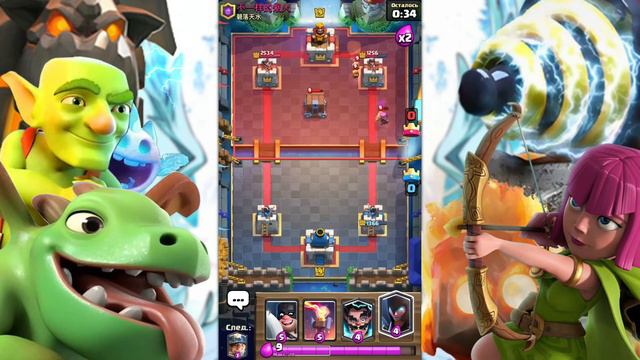 Clash Royale!!! ПРОШЁЛ ИСПЫТАНИЕ «ОСВОЙ ИГРУ РАЗРУШЕНИЕ БАШНИ!» смотреть онлайн