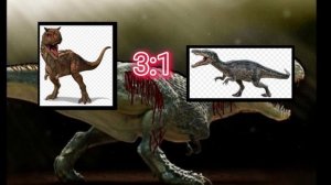 Карнотавр vs Барионикс