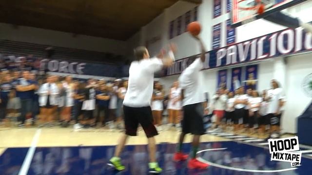 6'1 Jordan Kilganon Has BOUNCE! DESTROYS St. Marys Midnight Madness! смотреть онлайн