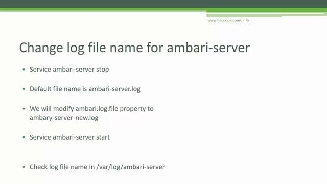 How to modify ambari server properties ?
