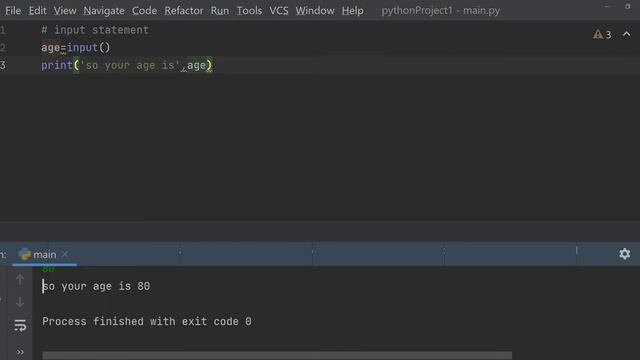 python- Input statements and user interactions