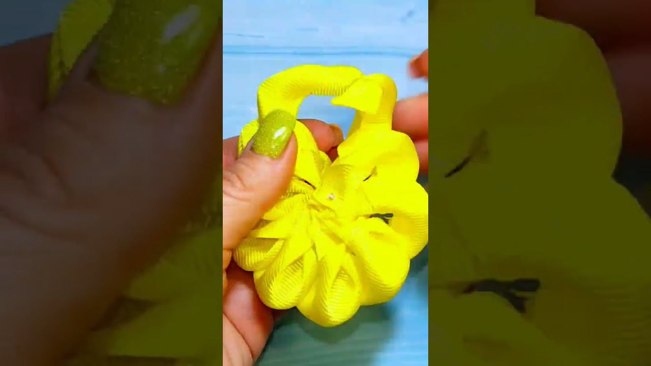 Зефирки канзаши самые шикарные #diy #handmade #зефиркиканзаши #бантикившколу #канзаши