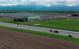 Полным ходом идет строительство тепличного комплекса «Алания» в Ногире