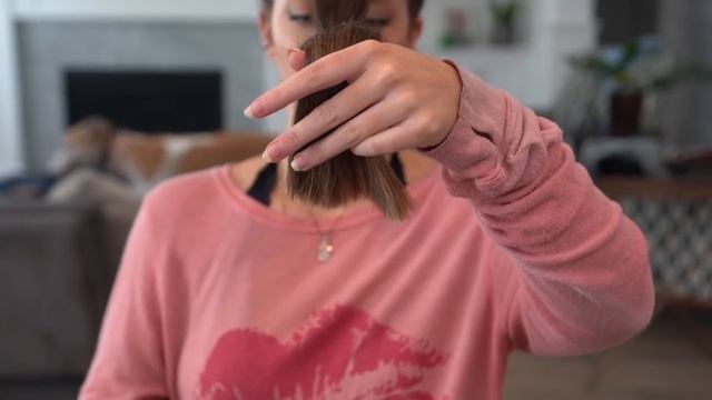 Как подстричь волосы самостоятельно ✄ Как подравнять кончики дома - Дженна Марблс
