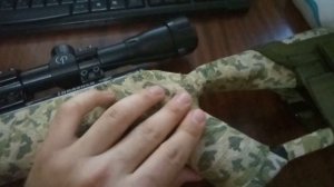Камуфляжная лента с Китая для оружия. Камуфляж для пневматики