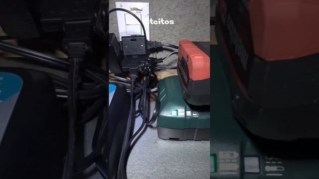 Dewalt Bosch Makita Metabo charger and battery 12V 14.4V 7.2V 18V 20V 60V 6Ah CAS Litium Li-HD Max