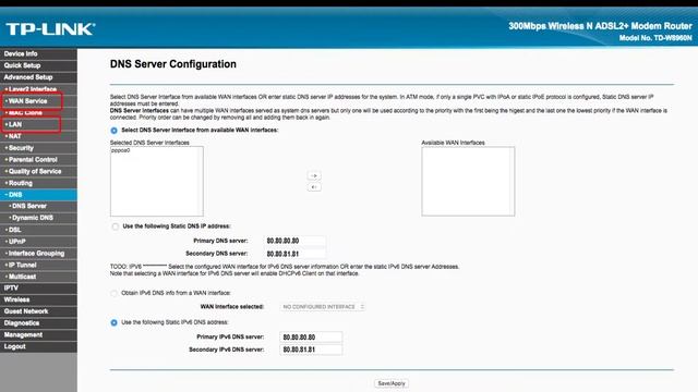 Freenom World TP-Link TD-W8960N HowTo (Русский)