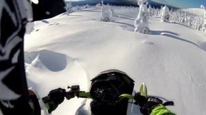 Кандалакша 2015. В горах на снегоходах.