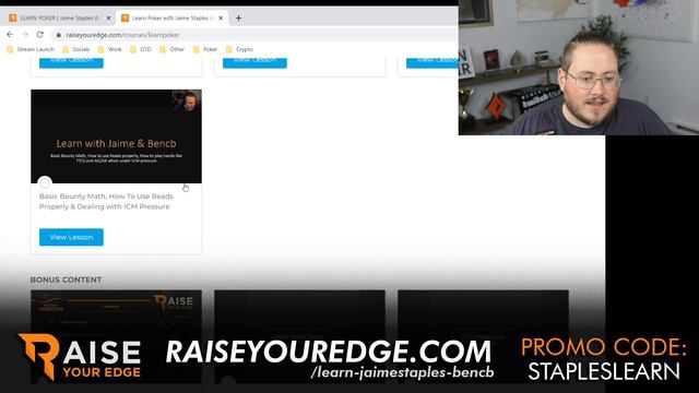 LEARN POKER WITH BENCB & JAIME STAPLES | Raise Your Edge смотреть онлайн
