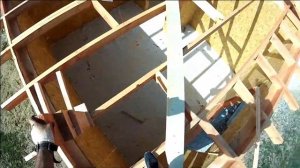 Стропила. Запил сдвоенного стропила. часть 2