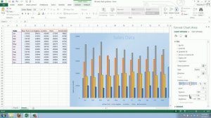 How to Change the Background of an Excel 2013 Chart