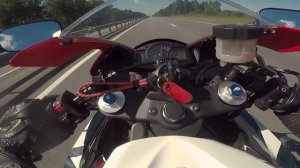 Максимальная скорость HONDA CBR600RR 2008