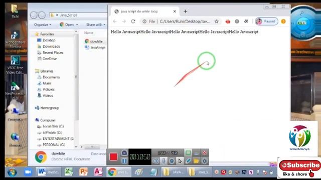 Java Script Do While Loop|| Do While  Loop in Java Script