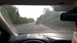 Задонск - Липецк. За рулём автомобиля, от первого лица