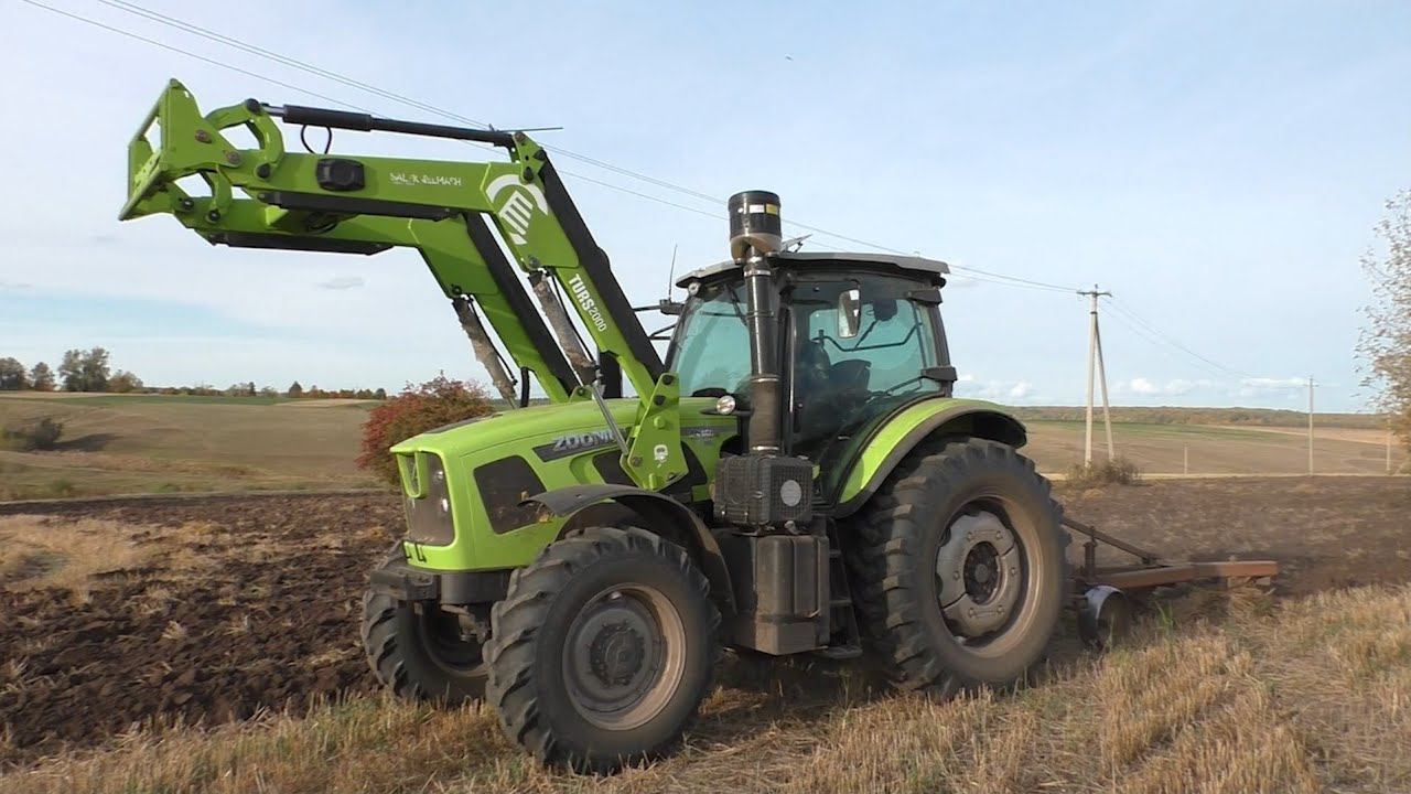 Zoomlion RS1604 на вспашке! Я работаю на уборке зерна! смотреть онлайн