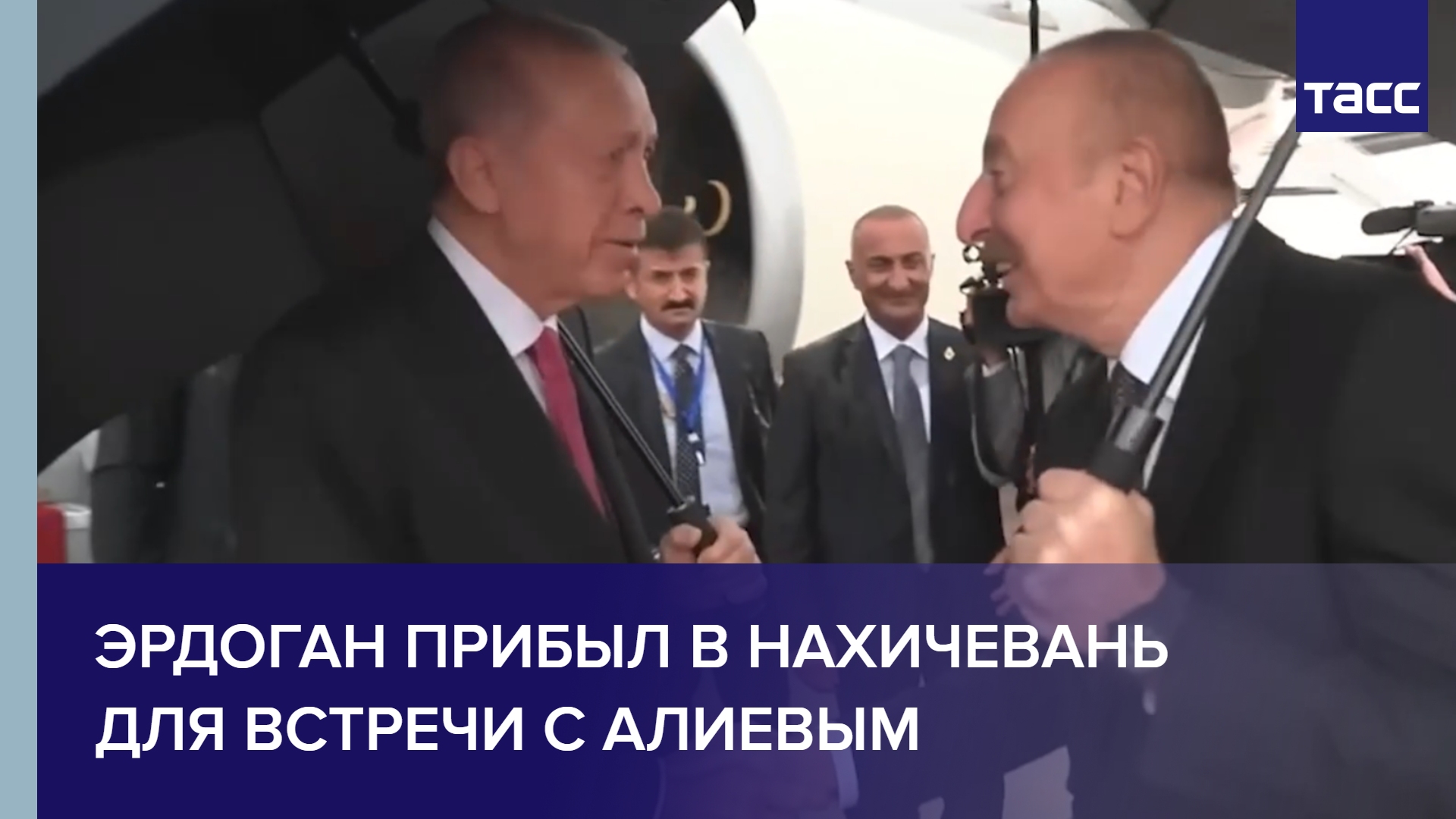 Эрдоган прибыл в Нахичевань для встречи с Алиевым