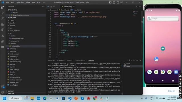 How To Make Travel App In React Native || Begginers || Tamil || Part 1 смотреть онлайн