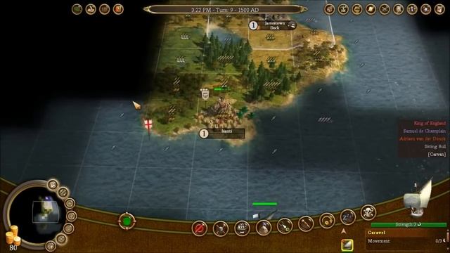 Let's Play Civilization IV Colonization: The England Saga Part 1 смотреть онлайн