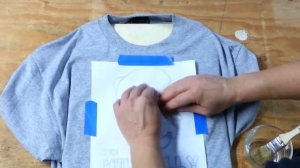 Make an inexpensive T shirt print