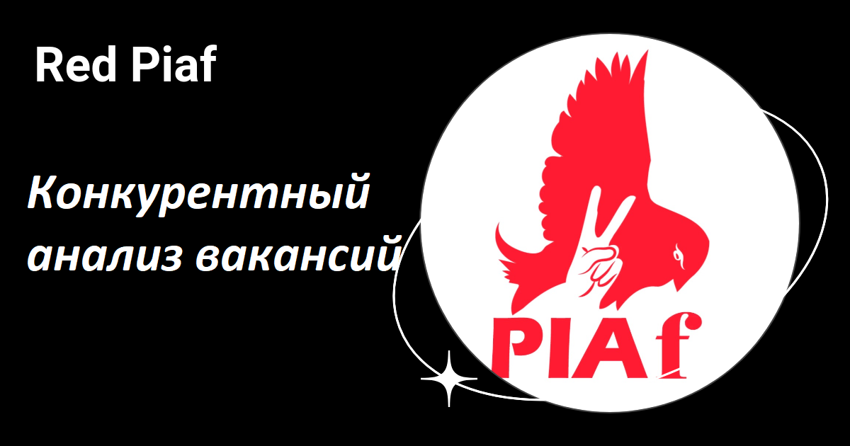 Конкурентный анализ вакансии
