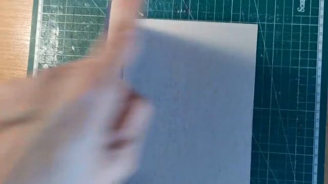 склеиваю заготовка для обложки блокнота  - блокнот с нуля (10)