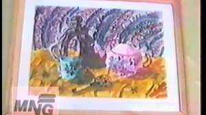 1994 Мегион 4 школа, выставка рисоунков школы исскуств