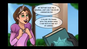 Ch. 4 - Varian & the Seven Kingdoms (Tangled AU Comic)
