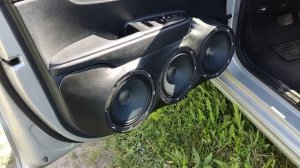 russian bass RAM8 от dynamic state sparta 300.2 мощный мидбасс!