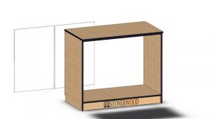 Комод КМ 8 | 910x782x493 | STONERWOOD