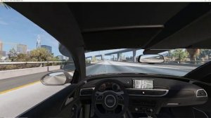 Audi rs6 300 km/h crash autoban