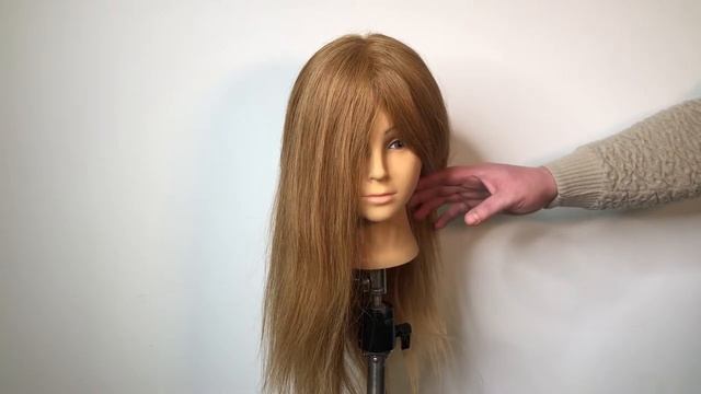 Манекен-голова женская YY Hair PP3190914 ( темный блонд) смотреть онлайн