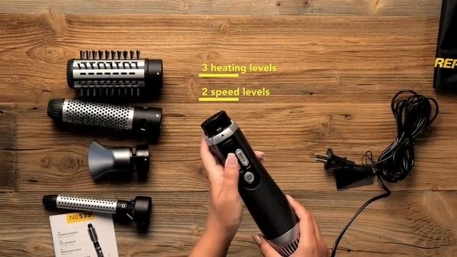 Фен-щетка Carrera CRR-535 смотреть онлайн